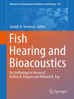 cover image of Fish Hearing and Bioacoustics